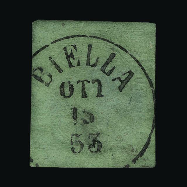 Lot 15187 - Italy - States - Sardinia 1853 - UPA UPA Auction UPA 90 Lot 15187 - Italy - States - Sardinia 1853 - UPA UPA Auction UPA 90