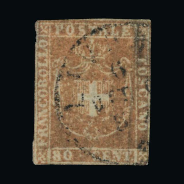 Lot 15189 - Italy - States - Tuscany 1860 - UPA UPA Auction UPA 90 Lot 15189 - Italy - States - Tuscany 1860 - UPA UPA Auction UPA 90
