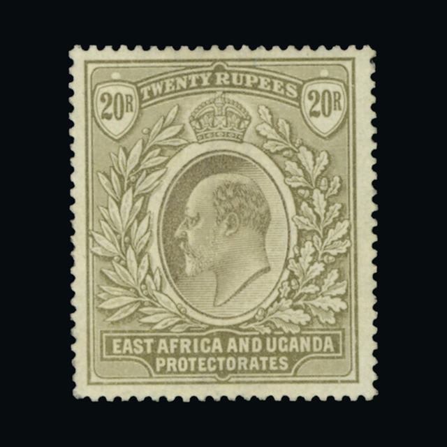 Lot 15560 - kenya uganda and tanganyika 1903-04 -  UPA UPA Auction UPA 90 