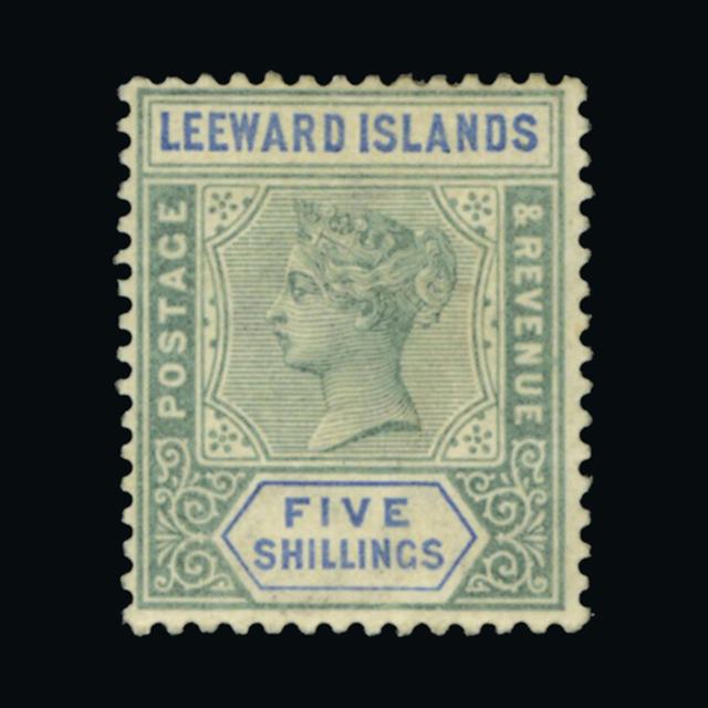 Lot 15980 - leeward islands 1890 -  UPA UPA Auction UPA 90 