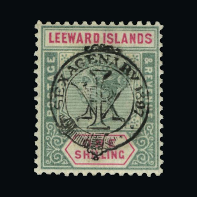 Lot 15989 - leeward islands 1897 -  UPA UPA Auction UPA 90 