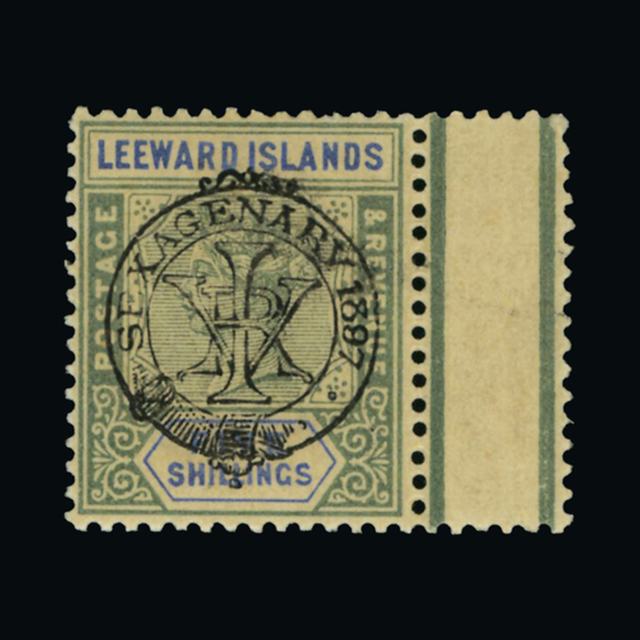 Lot 15990 - leeward islands 1897 -  UPA UPA Auction UPA 90 
