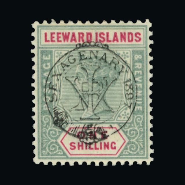 Lot 15991 - leeward islands 1897-1902 -  UPA UPA Auction UPA 90 