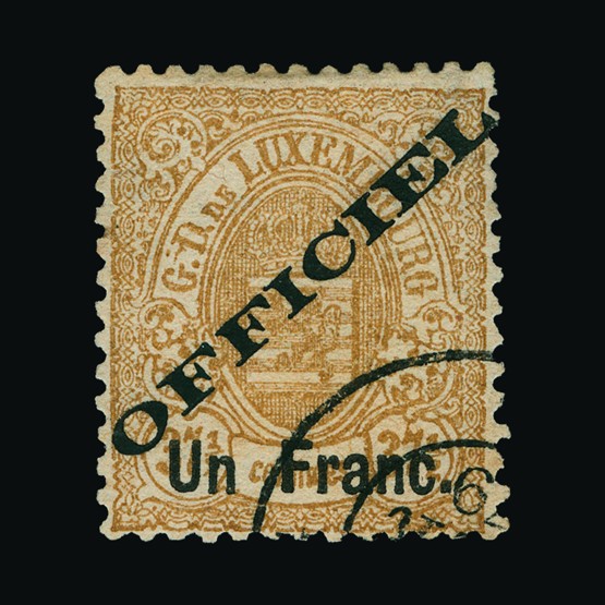 Lot 16329 - Luxembourg 1875 -  UPA UPA Auction UPA 90 
