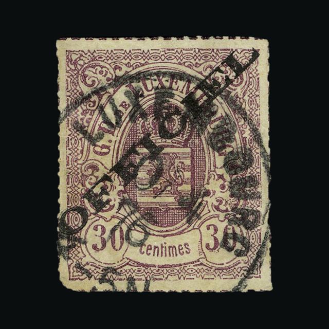 Lot 16334 - Luxembourg 1875-80 -  UPA UPA Auction UPA 90 