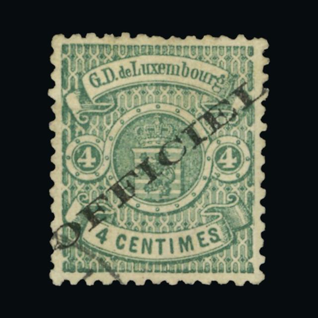 Lot 16338 - Luxembourg 1875-80 -  UPA UPA Auction UPA 90 