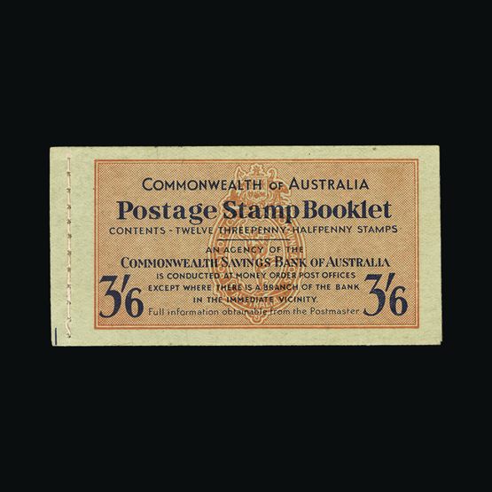 Lot 1641 - australia - booklets 1952 - UPA UPA Auction UPA 90 Lot 1641 - australia - booklets 1952 - UPA UPA Auction UPA 90