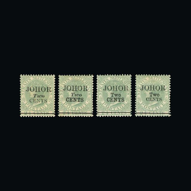 Lot 16570 - malaya - johore 1891 - UPA UPA Auction UPA 90 Lot 16570 - malaya - johore 1891 - UPA UPA Auction UPA 90