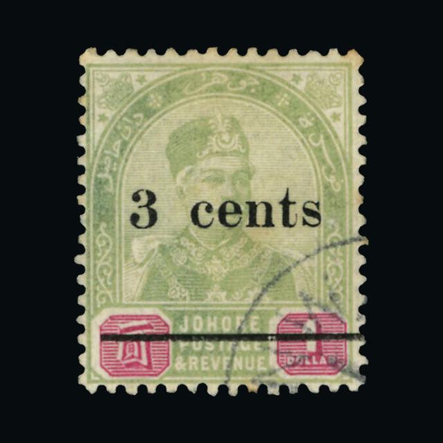 Lot 16576 - malaya - johore 1894 - UPA UPA Auction UPA 90 Lot 16576 - malaya - johore 1894 - UPA UPA Auction UPA 90