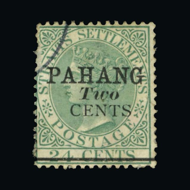 Lot 16798 - Malaya - Pahang 1891 - UPA UPA Auction UPA 90 Lot 16798 - Malaya - Pahang 1891 - UPA UPA Auction UPA 90