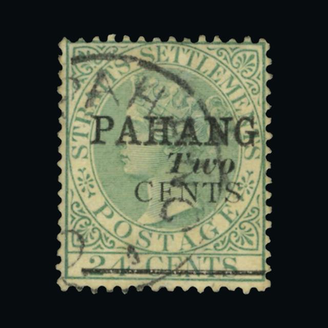 Lot 16799 - Malaya - Pahang 1891 - UPA UPA Auction UPA 90 Lot 16799 - Malaya - Pahang 1891 - UPA UPA Auction UPA 90
