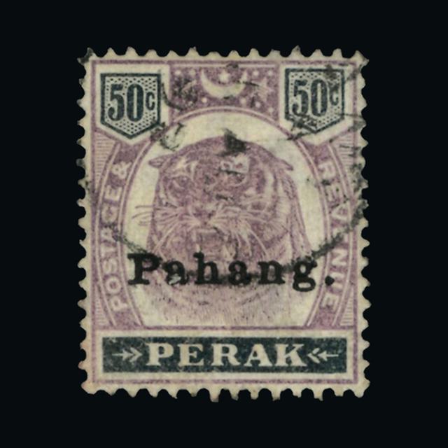 Lot 16808 - Malaya - Pahang 1898 - UPA UPA Auction UPA 90 Lot 16808 - Malaya - Pahang 1898 - UPA UPA Auction UPA 90
