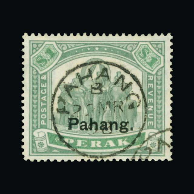 Lot 16811 - Malaya - Pahang 1898 - UPA UPA Auction UPA 90 Lot 16811 - Malaya - Pahang 1898 - UPA UPA Auction UPA 90