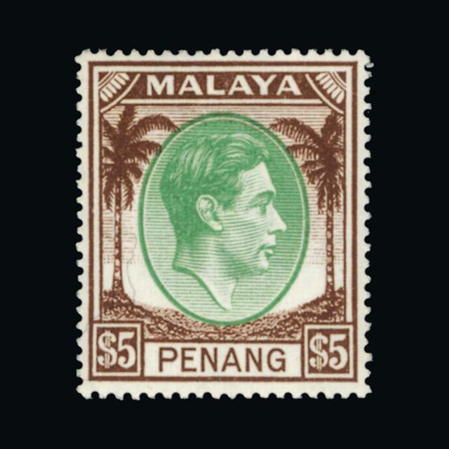 Lot 16843 - Malaya - Penang 1949 - UPA UPA Auction UPA 90 Lot 16843 - Malaya - Penang 1949 - UPA UPA Auction UPA 90