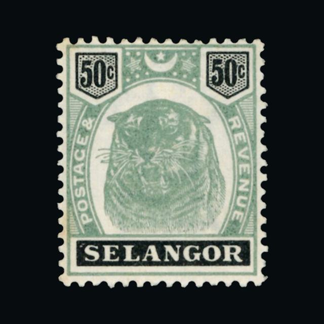 Lot 16978 - malaya - selangor 1895 - UPA UPA Auction UPA 90 Lot 16978 - malaya - selangor 1895 - UPA UPA Auction UPA 90