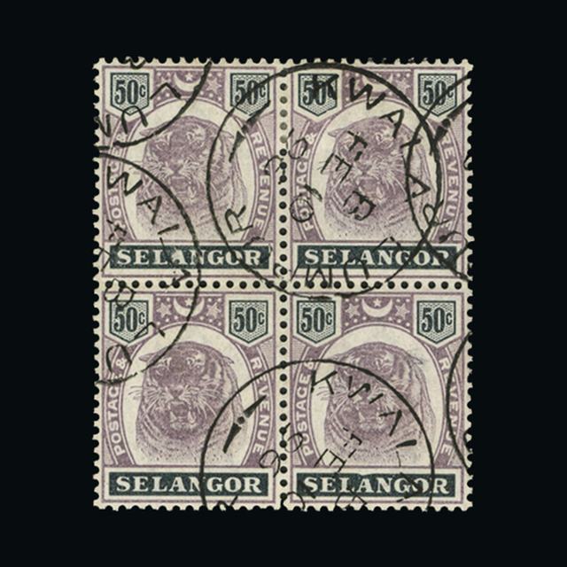 Lot 16980 - malaya - selangor 1895-9 - UPA UPA Auction UPA 90 Lot 16980 - malaya - selangor 1895-9 - UPA UPA Auction UPA 90