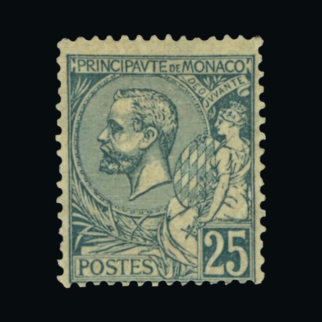 Lot 17849 - Monaco 1891 -  UPA UPA Auction UPA 90 