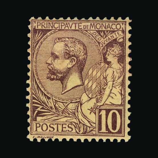 Lot 17855 - Monaco 1891-94 -  UPA UPA Auction UPA 90 