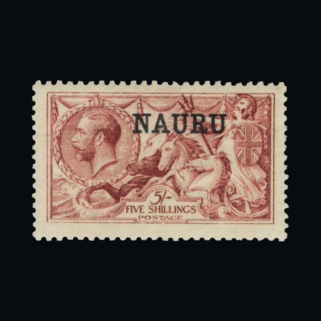Lot 18357 - nauru 1916-23 - UPA UPA Auction UPA 90 Lot 18357 - nauru 1916-23 - UPA UPA Auction UPA 90