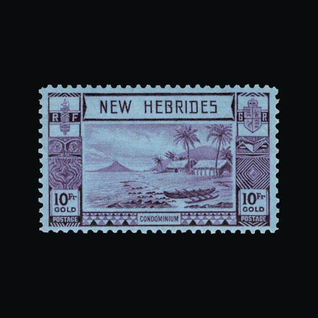 Lot 18627 - new hebrides 1938 - UPA UPA Auction UPA 90 Lot 18627 - new hebrides 1938 - UPA UPA Auction UPA 90