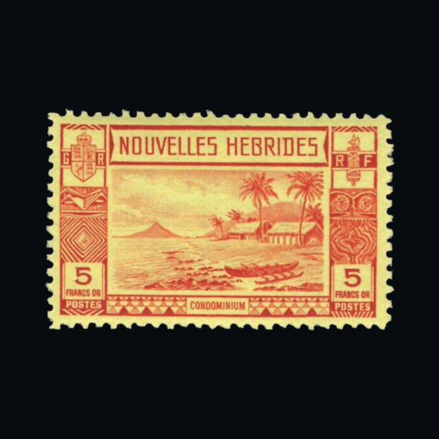 Lot 18633 - new hebrides 1938 - UPA UPA Auction UPA 90 Lot 18633 - new hebrides 1938 - UPA UPA Auction UPA 90