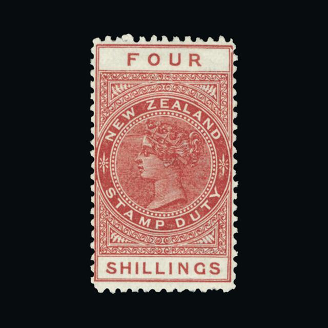 Lot 19207 - New Zealand - Postal Fiscals 1895-1900 -  UPA UPA Auction UPA 90 