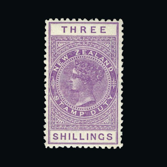 Lot 19208 - New Zealand - Postal Fiscals 1903 -  UPA UPA Auction UPA 90 