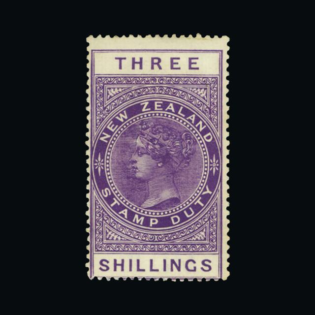Lot 19211 - New Zealand - Postal Fiscals 1913 -  UPA UPA Auction UPA 90 