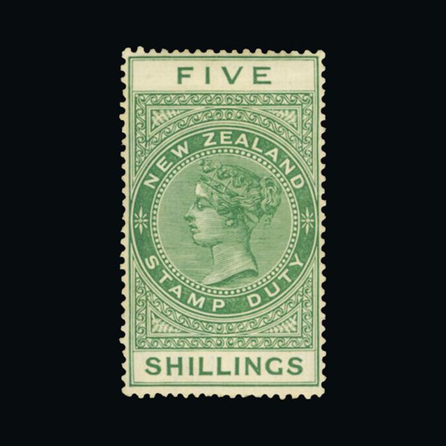 Lot 19214 - New Zealand - Postal Fiscals 1913 -  UPA UPA Auction UPA 90 