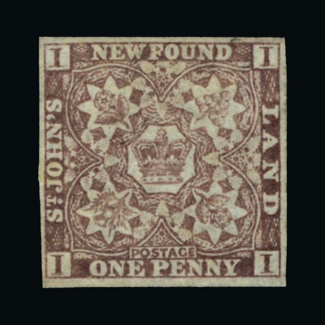 Lot 19271 - Newfoundland 1857-64 - UPA UPA Auction UPA 90 Lot 19271 - Newfoundland 1857-64 - UPA UPA Auction UPA 90