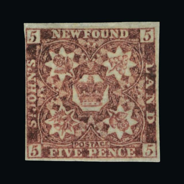 Lot 19279 - Newfoundland 1860 - UPA UPA Auction UPA 90 Lot 19279 - Newfoundland 1860 - UPA UPA Auction UPA 90