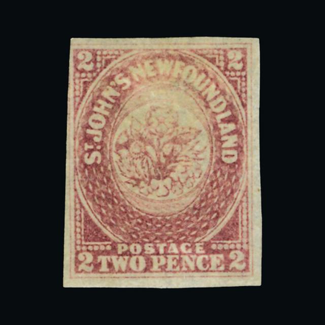 Lot 19280 - Newfoundland 1862 - UPA UPA Auction UPA 90 Lot 19280 - Newfoundland 1862 - UPA UPA Auction UPA 90