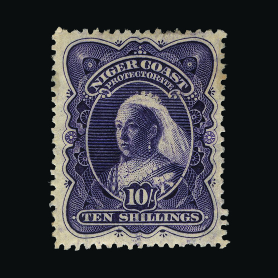 Lot 19870 - Nigeria - Niger Coast Protectorate 1897 -  UPA UPA Auction UPA 90 