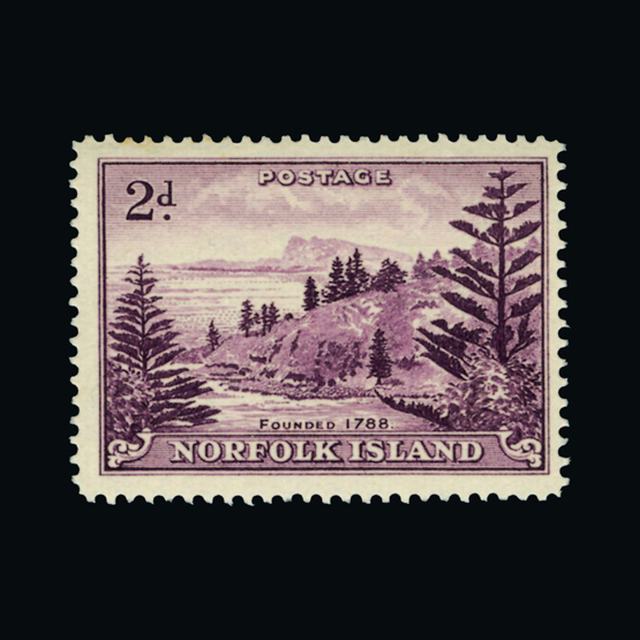 Lot 19944 - norfolk island 1947-59 -  UPA UPA Auction UPA 90 