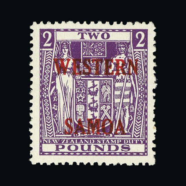 Lot 21643 - samoa 1945-53 -  UPA UPA Auction UPA 90 