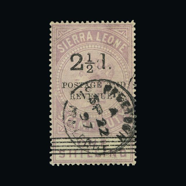 Lot 22123 - sierra leone 1897 -  UPA UPA Auction UPA 90 