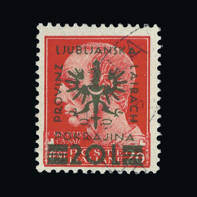 Lot 22330 - slovenia 1944 - UPA UPA Auction UPA 90 Lot 22330 - slovenia 1944 - UPA UPA Auction UPA 90