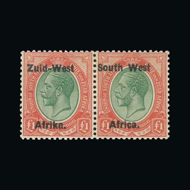 Lot 22975 - south west africa 1923 - UPA UPA Auction UPA 90 Lot 22975 - south west africa 1923 - UPA UPA Auction UPA 90