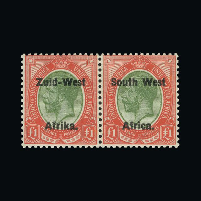 Lot 22979 - south west africa 1923 - UPA UPA Auction UPA 90 Lot 22979 - south west africa 1923 - UPA UPA Auction UPA 90