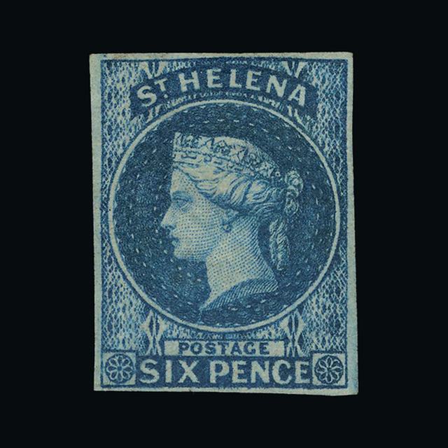 Lot 23507 - st. helena 1856 - UPA UPA Auction UPA 90 Lot 23507 - st. helena 1856 - UPA UPA Auction UPA 90