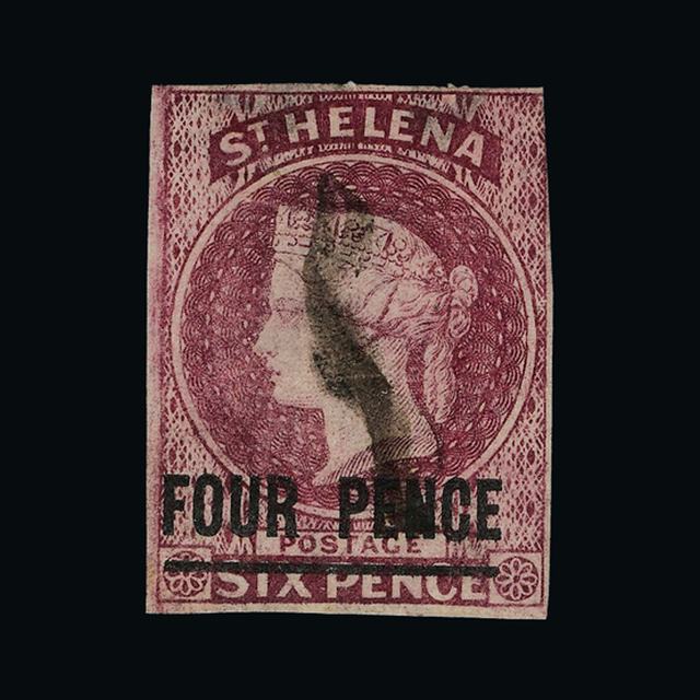 Lot 23512 - st. helena 1863 - UPA UPA Auction UPA 90 Lot 23512 - st. helena 1863 - UPA UPA Auction UPA 90