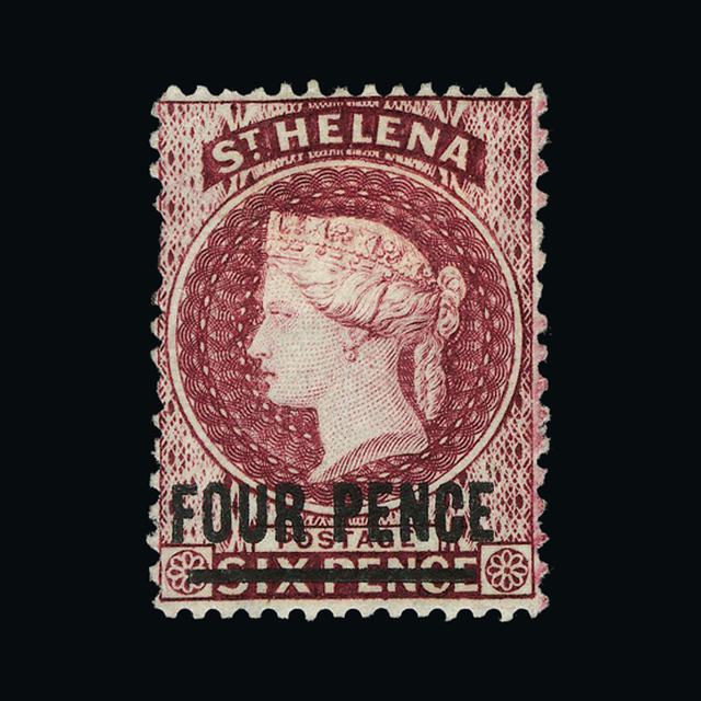 Lot 23519 - st. helena 1864 - UPA UPA Auction UPA 90 Lot 23519 - st. helena 1864 - UPA UPA Auction UPA 90