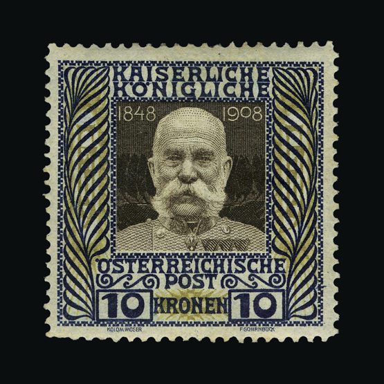 Lot 2415 - Austria 1908 - UPA UPA Auction UPA 90 Lot 2415 - Austria 1908 - UPA UPA Auction UPA 90
