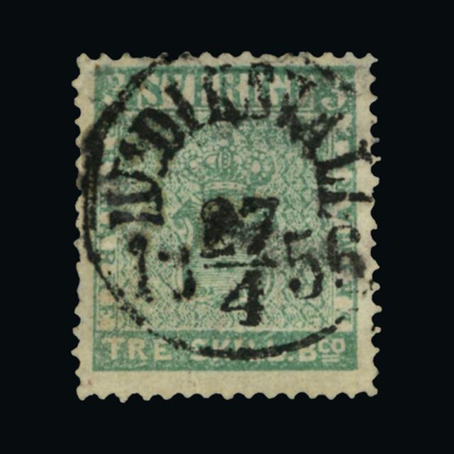 Lot 24439 - Sweden 1855-58 - UPA UPA Auction UPA 90 Lot 24439 - Sweden 1855-58 - UPA UPA Auction UPA 90