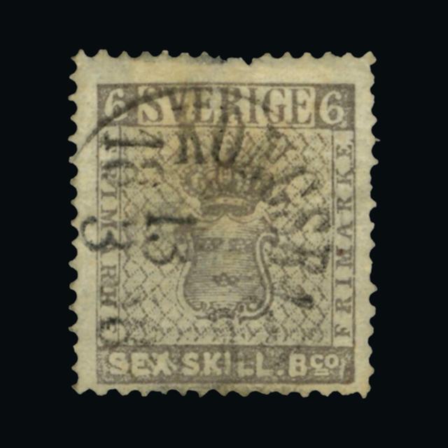 Lot 24442 - Sweden 1855-58 - UPA UPA Auction UPA 90 Lot 24442 - Sweden 1855-58 - UPA UPA Auction UPA 90
