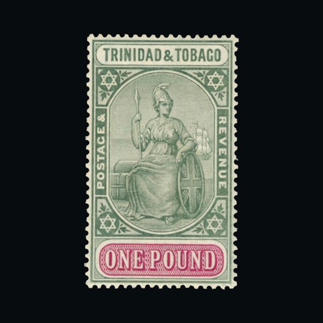 Lot 25035 - trinidad and tobago 1913-23 -  UPA UPA Auction UPA 90 