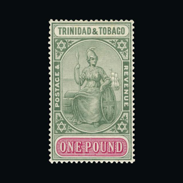 Lot 25039 - trinidad and tobago 1913-23 -  UPA UPA Auction UPA 90 