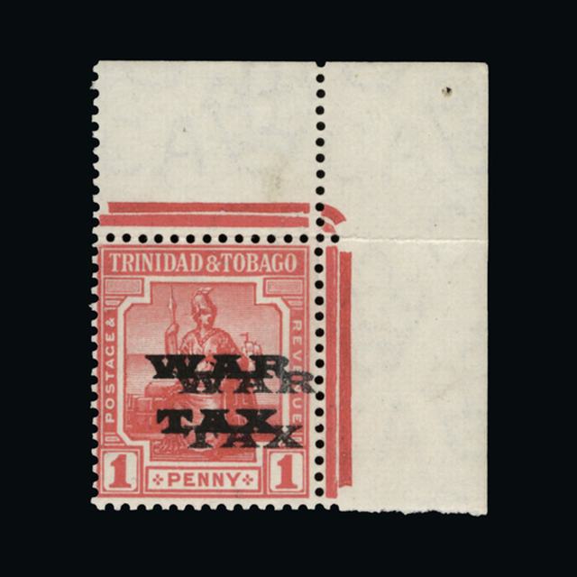 Lot 25047 - trinidad and tobago 1918 -  UPA UPA Auction UPA 90 