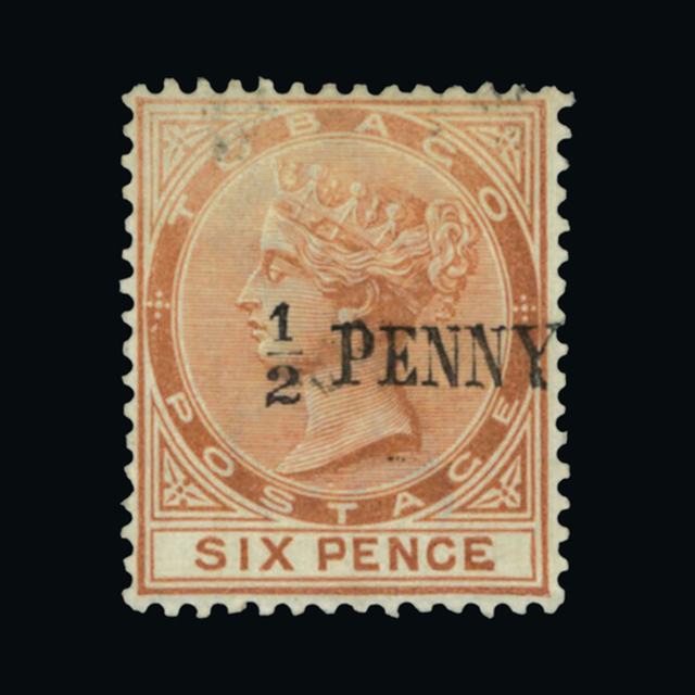 Lot 25142 - Trinidad and Tobago - Tobago 1886 -  UPA UPA Auction UPA 90 