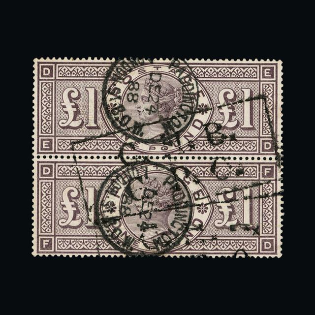 Lot 26289 - Great Britain - QV (surface printed) 1888 - UPA UPA Auction UPA 90 Lot 26289 - Great Britain - QV (surface printed) 1888 - UPA UPA Auction UPA 90